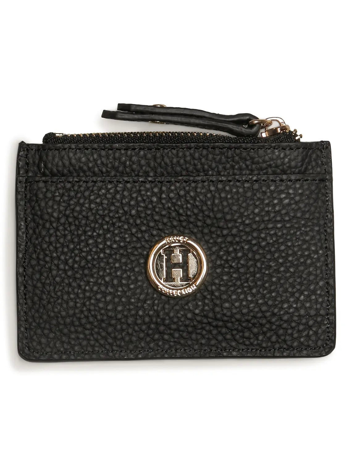 Leather wallet Black