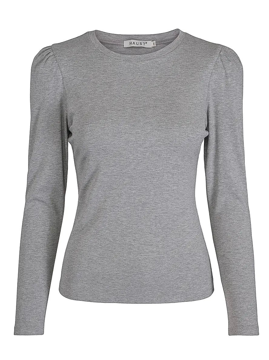 Detailed pullover Grey Melange