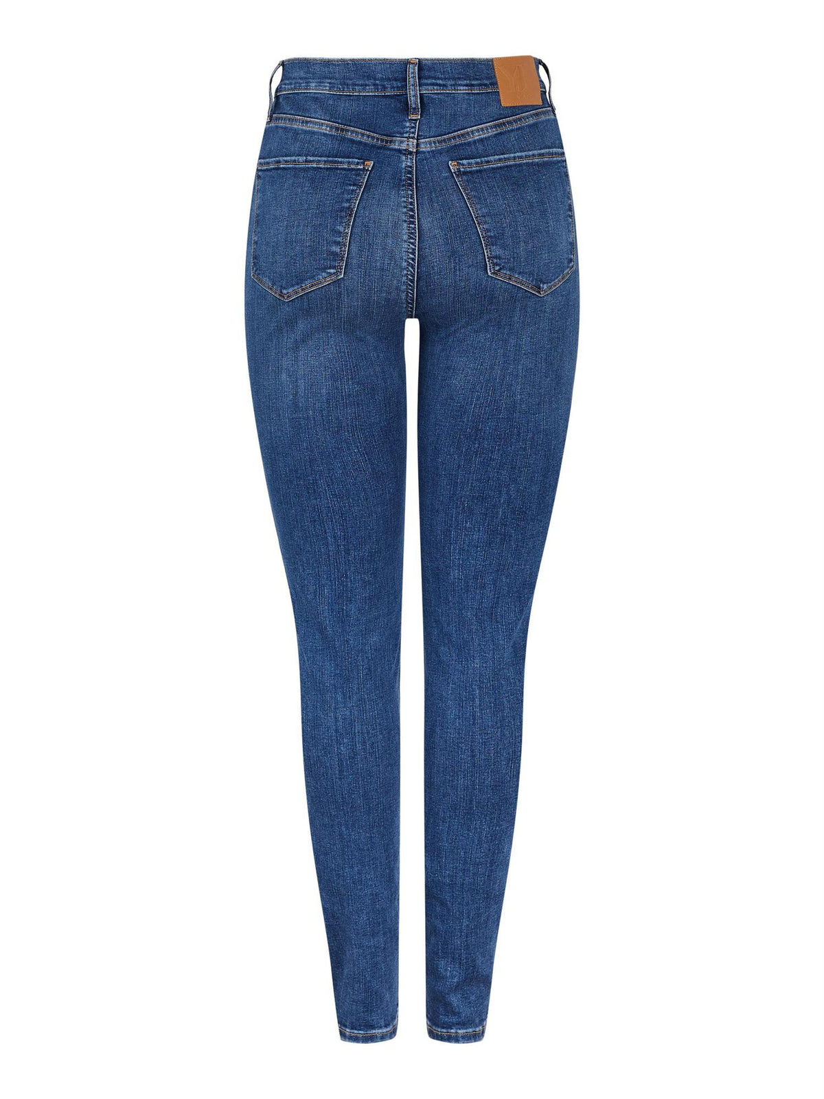 YASAYO HW SKINNY JEANS MB- NOOS Medium Blue Denim