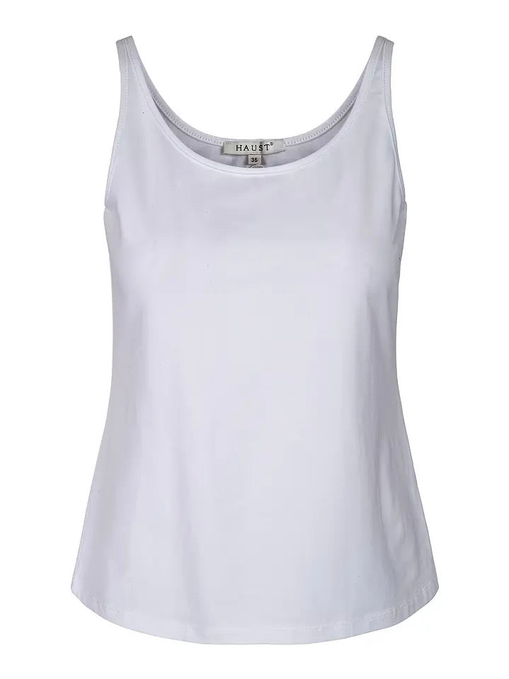 Cotton singlet White