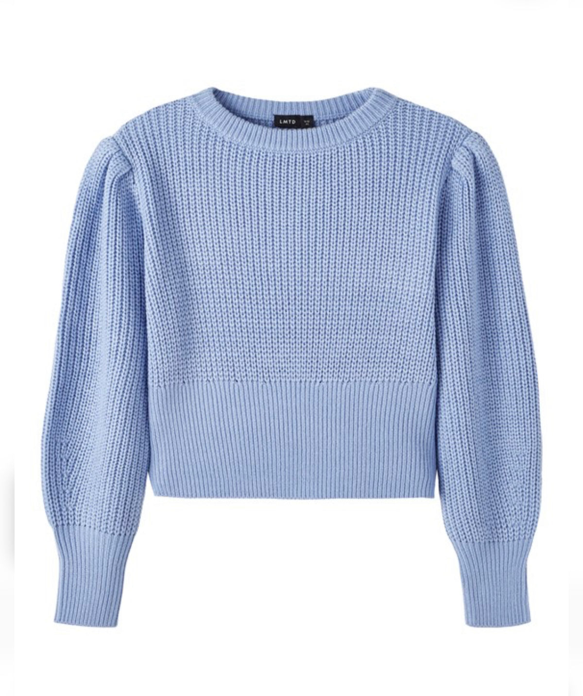 Nlftishin ls Crop Knit Grapemist