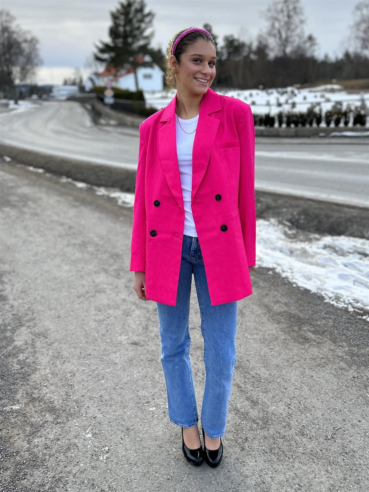 Yasbikka la blazer Pink Glo