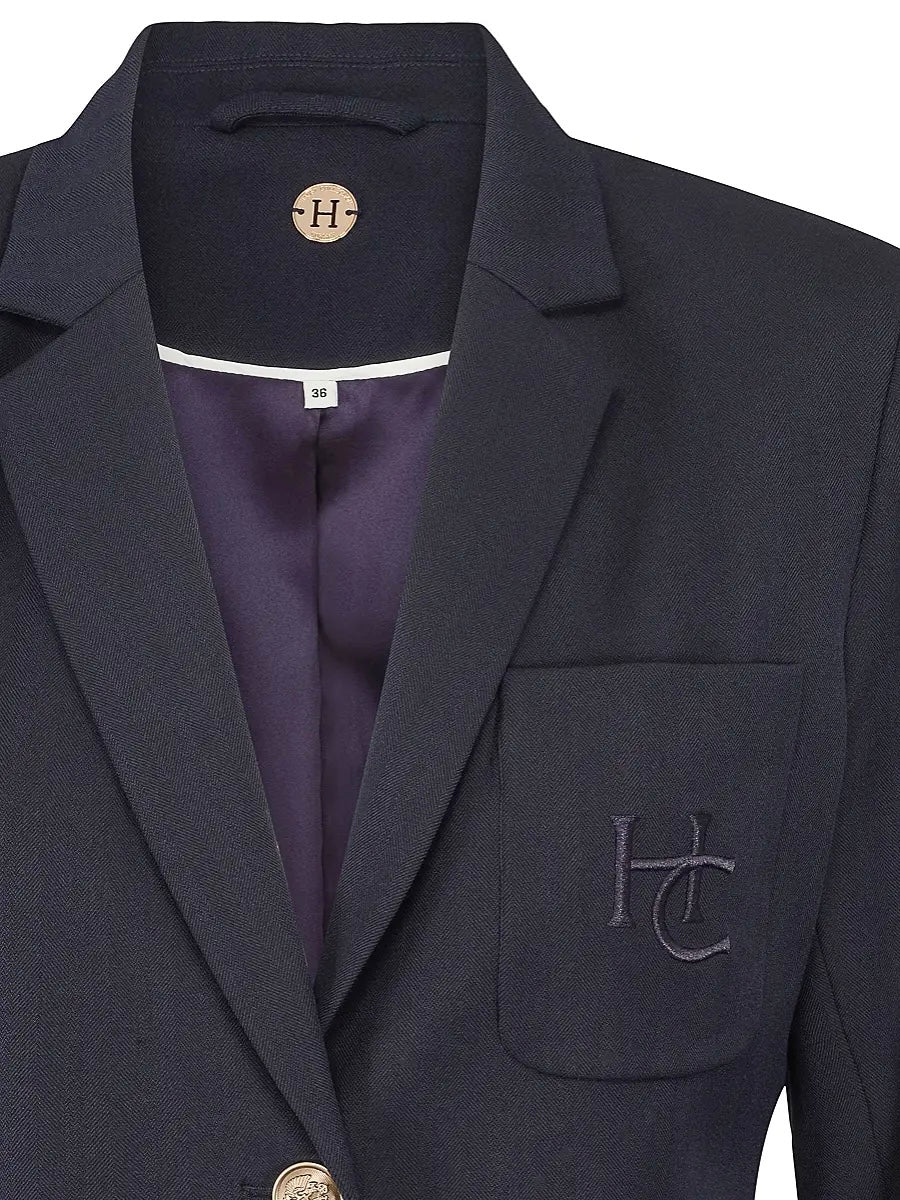 Classic Logo Blazer Navy