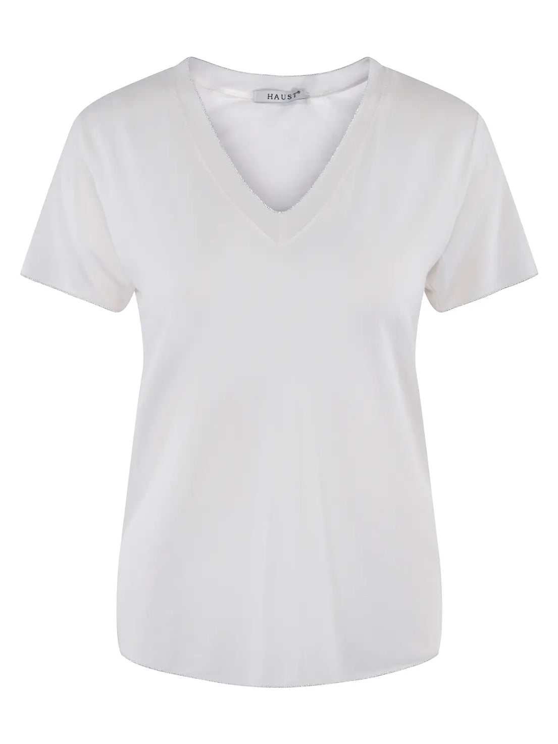 Lurex Edge top White