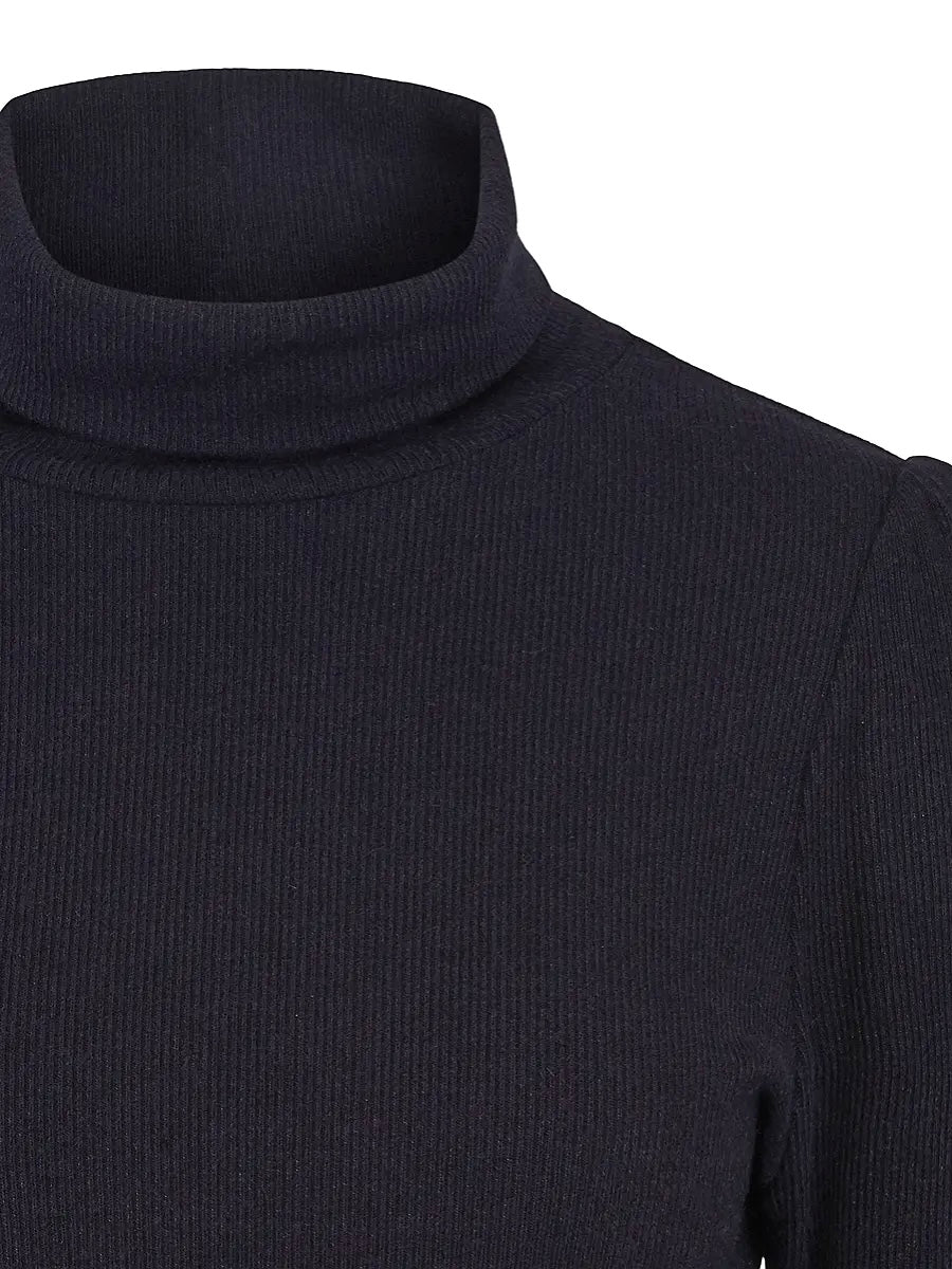 Rib Rollneck Navy