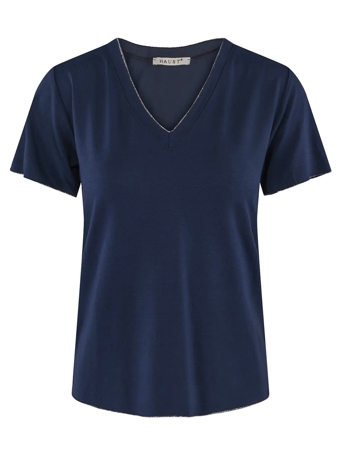 Lurex Edge top Navy