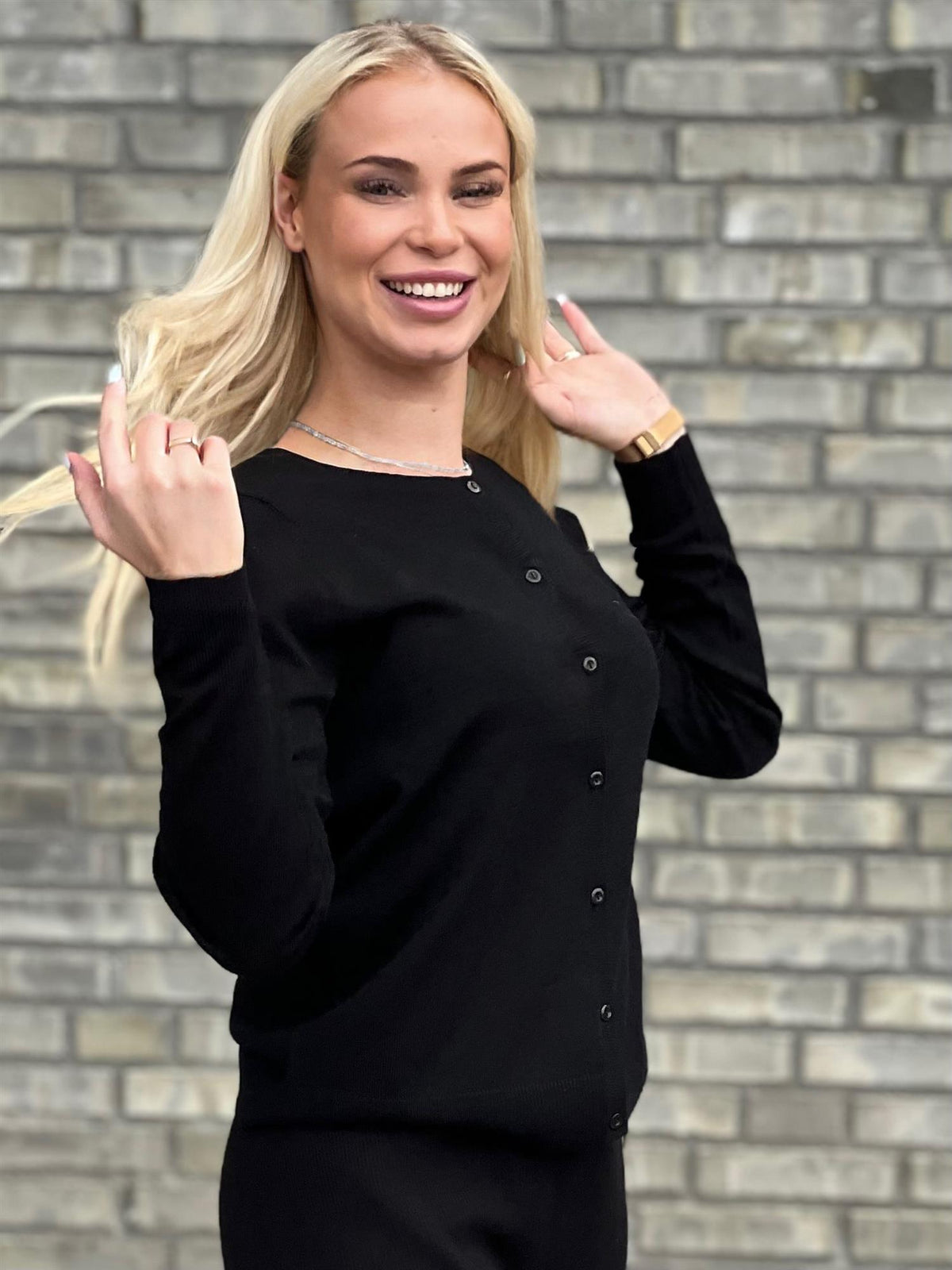 Cuagathe cardigan Svart