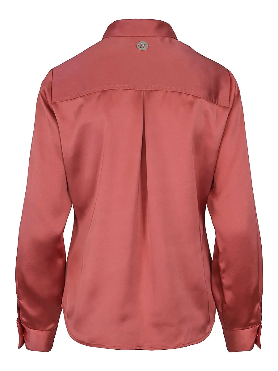 Satin favorite shirt Rose