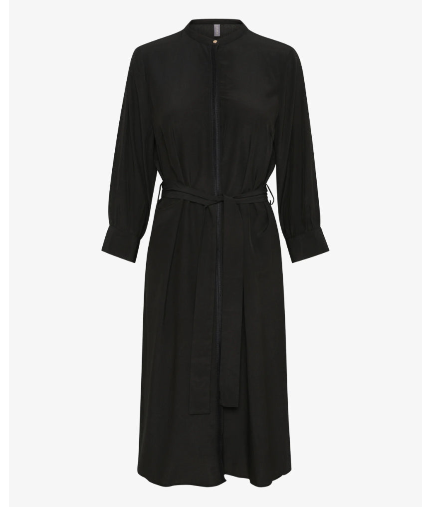 CUasmine shirt dress Black