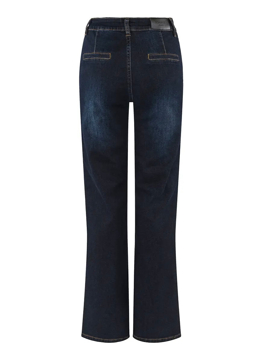 Detailed denim trouser Jeansblue