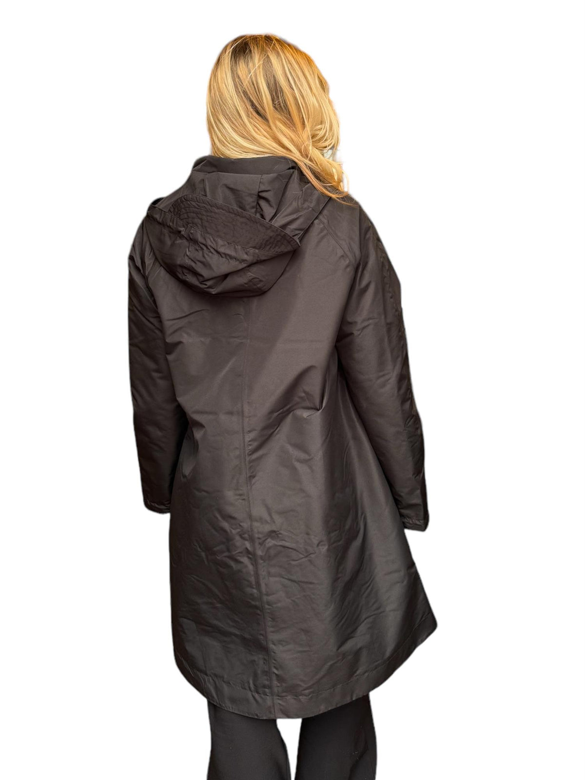 A-shape raincoat Black