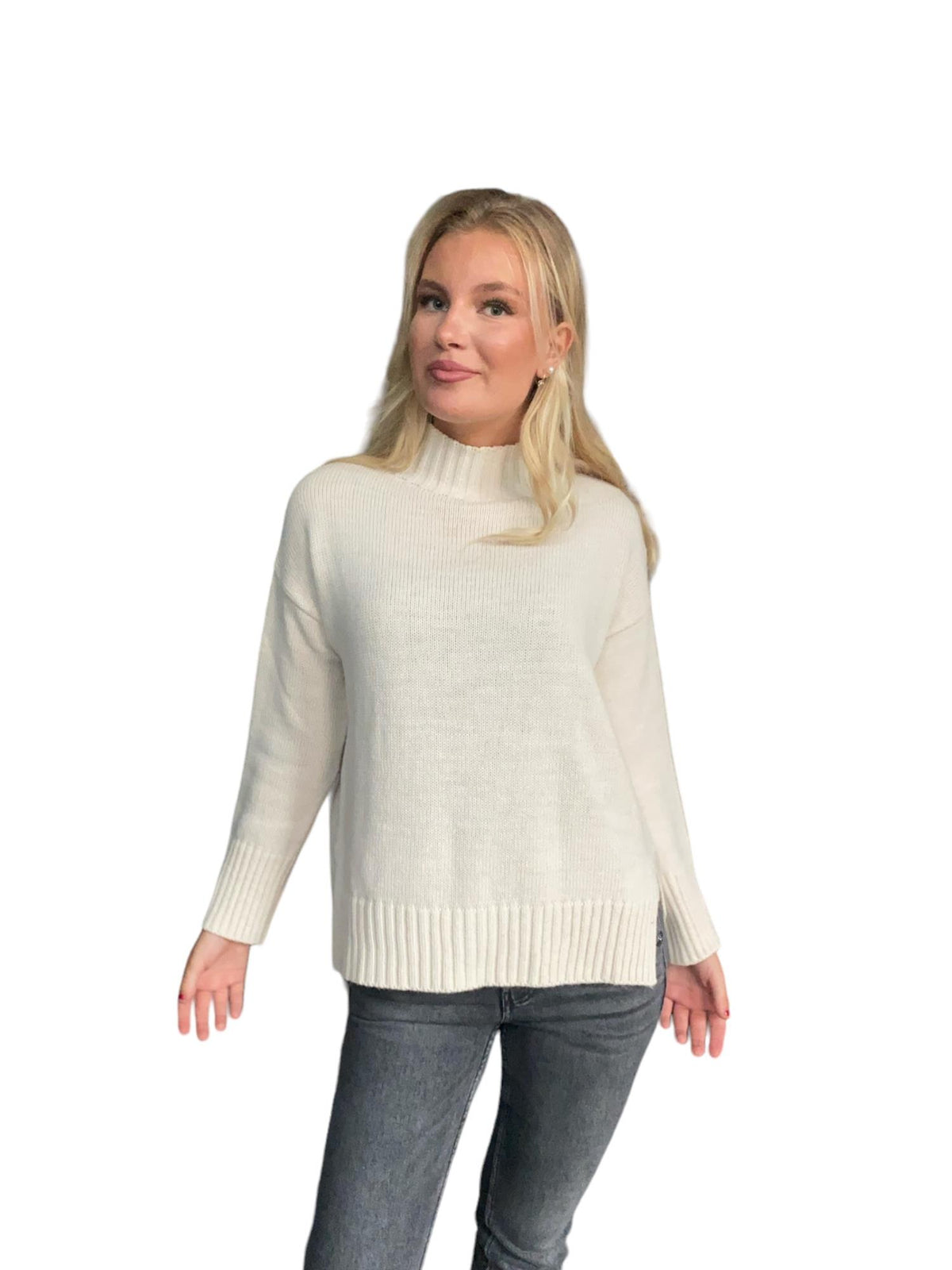 Knitted best pullover Ecry