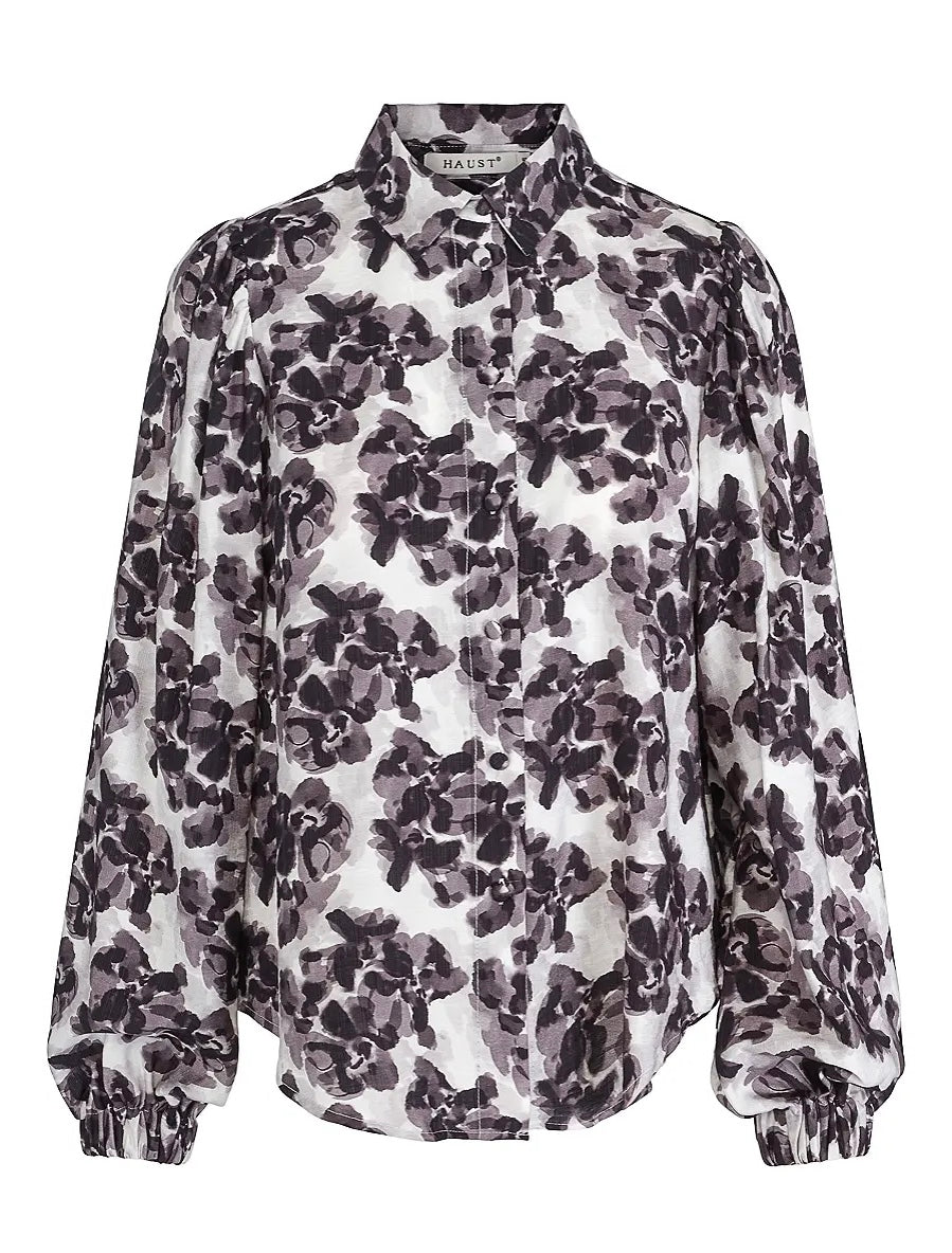 Blouse White/Flower