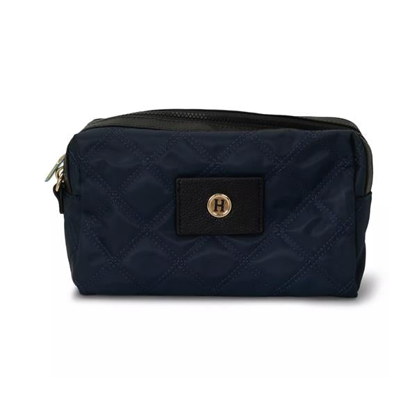 Quilted toilet bag Navy