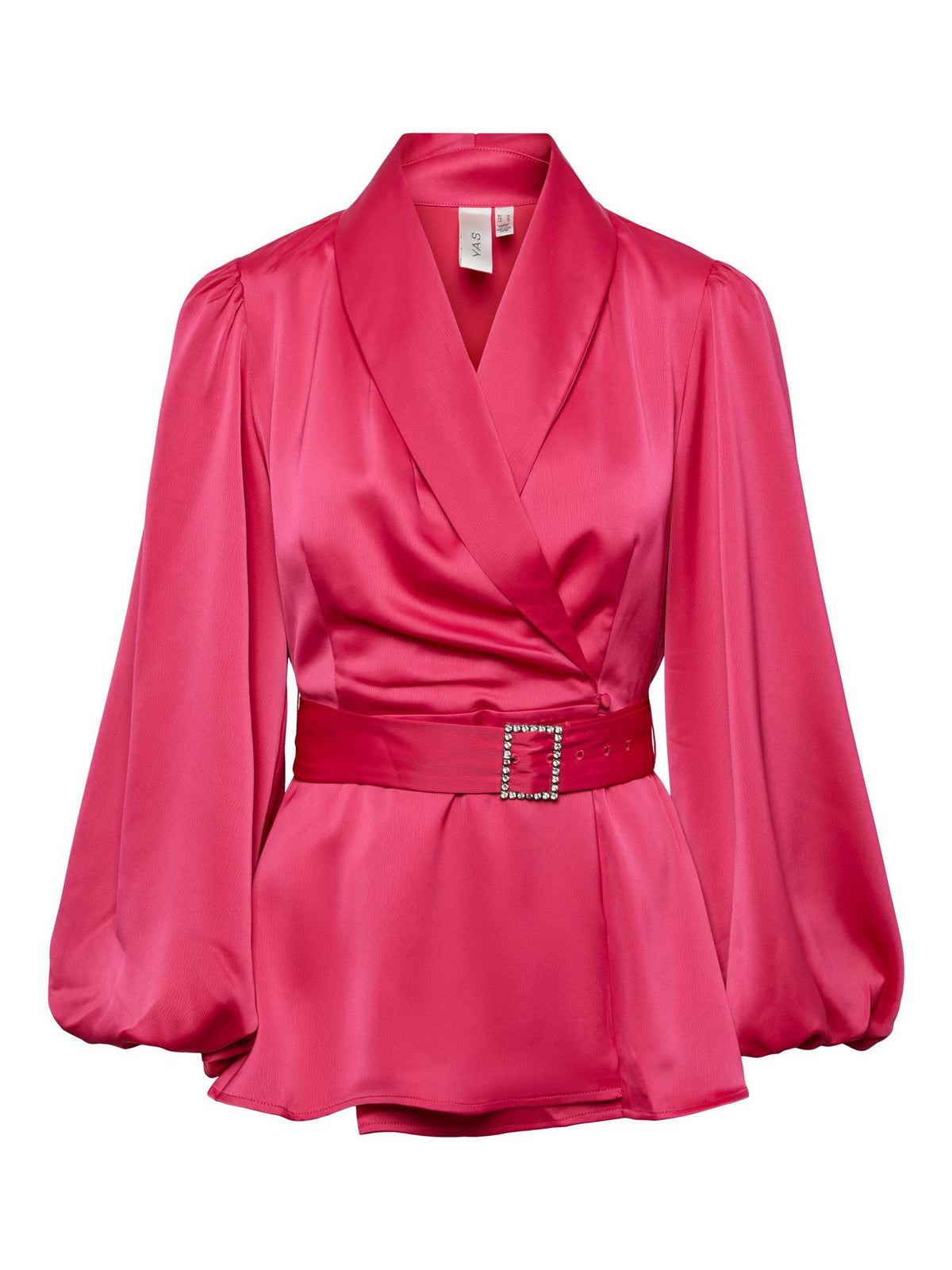 Yaslilian ls tailored blouse Fuchsia Pink