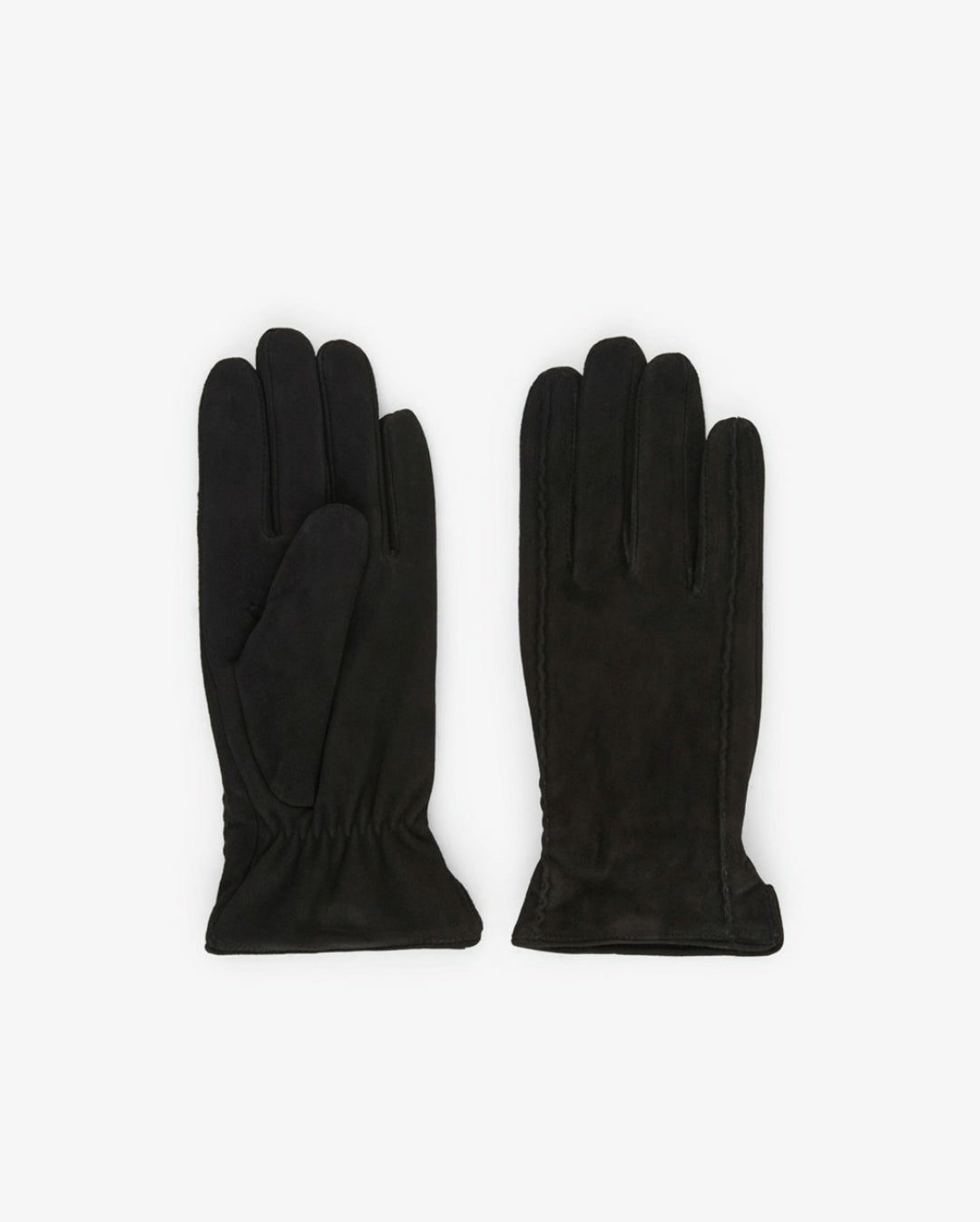 Yaselly suede glove Black